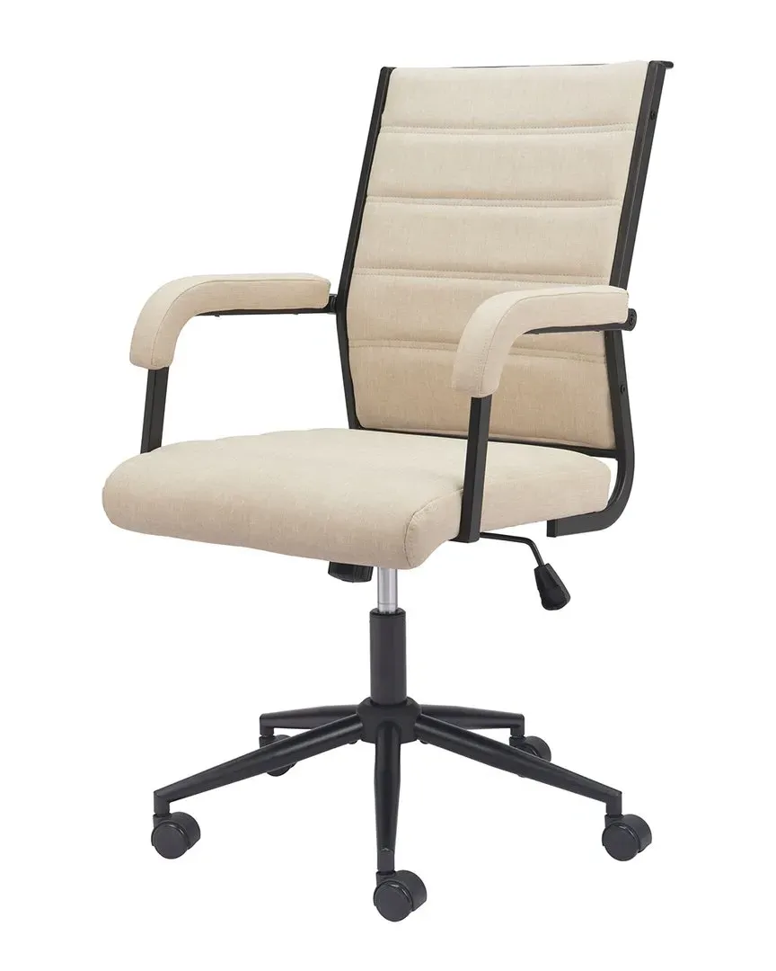 Auction Office Chair - Beige, Vinyl image