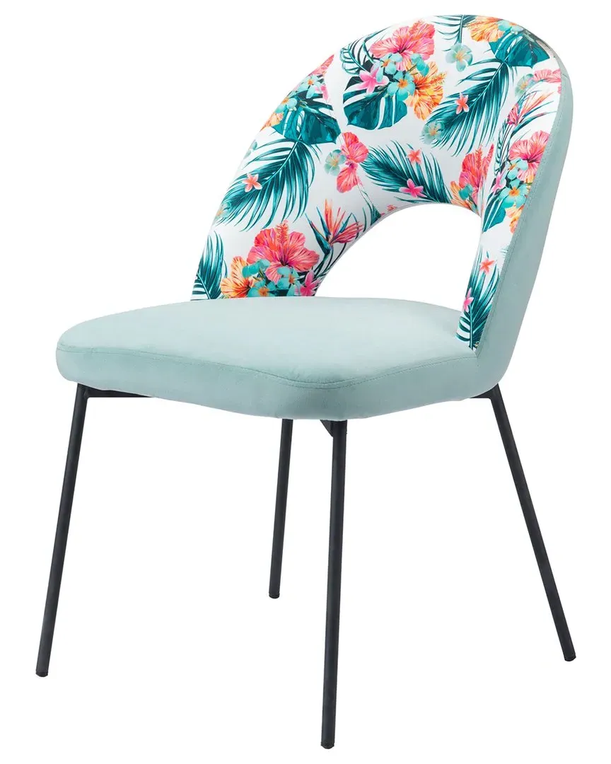 Bethpage Set of 2 Dining Chairs - Multicolor, Velvet