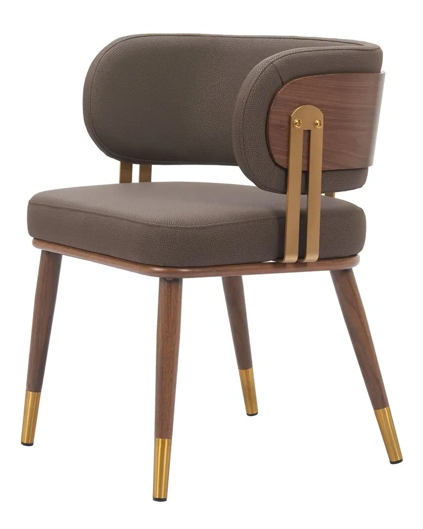 Brew Dining Chair - Brown, Walnut image