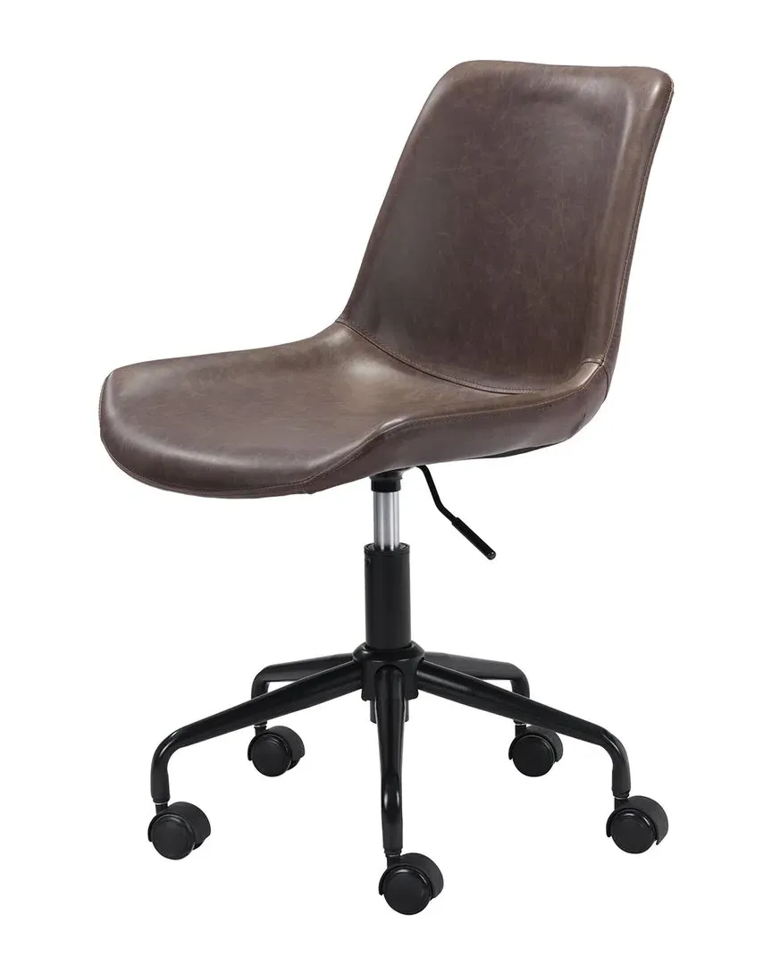 Byron Office Chair - Brown, Vinyl image