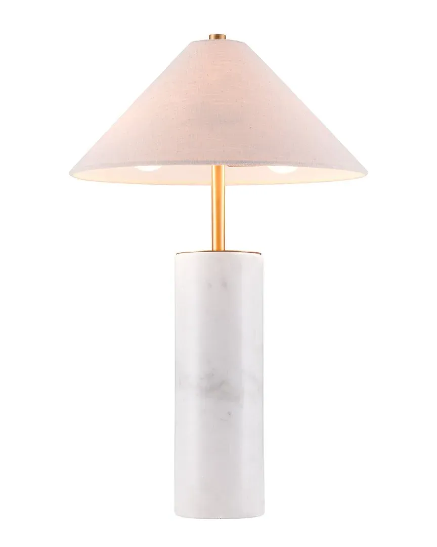 Ciara Table Lamp - Brass, Marble image