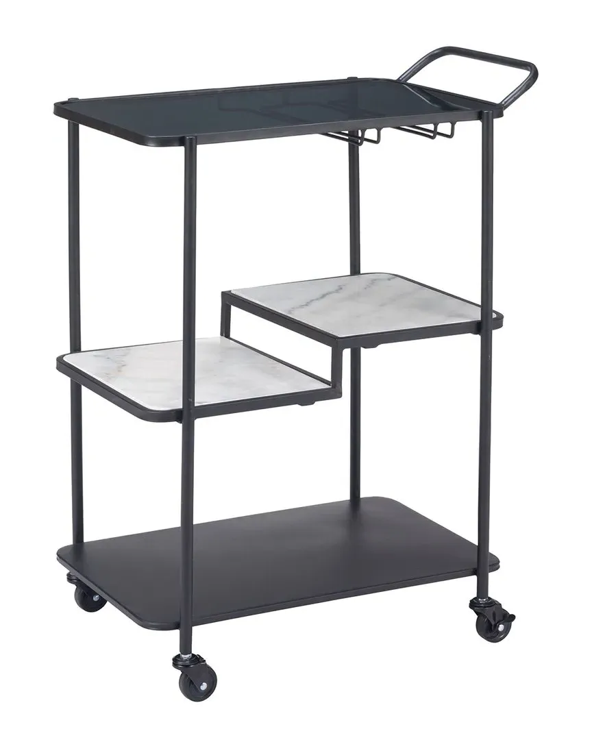 Constanza Bar Cart - Black image