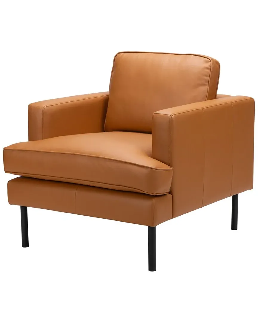 Decade Armchair - Brown, Vinyl image