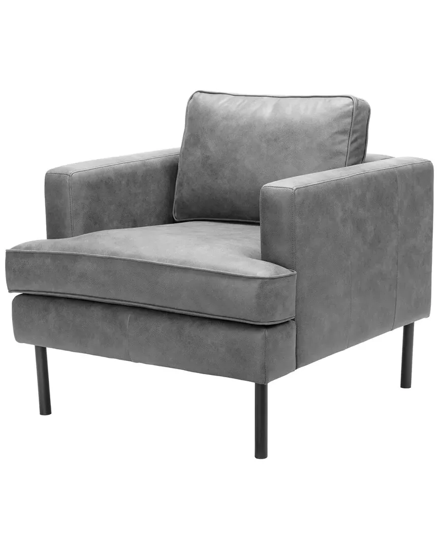 Decade Armchair - Vintage Gray, Vinyl