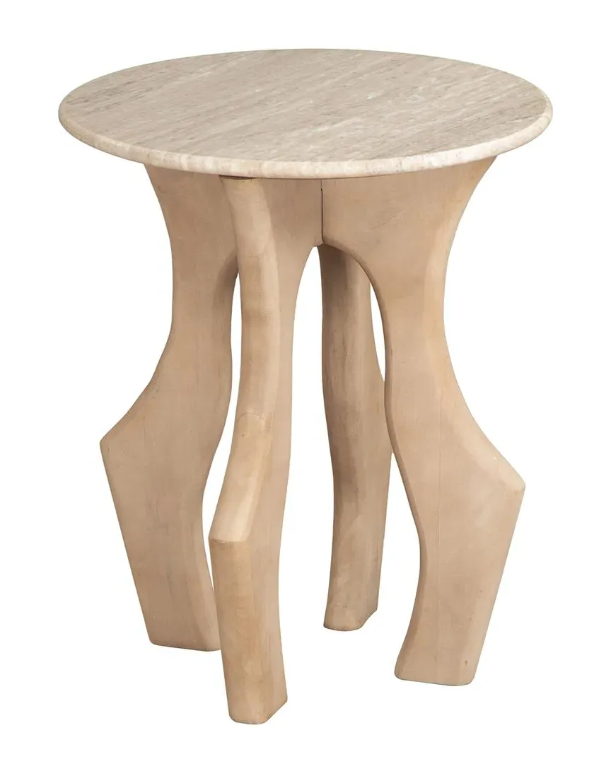 Eda Side Table - White, Marble image