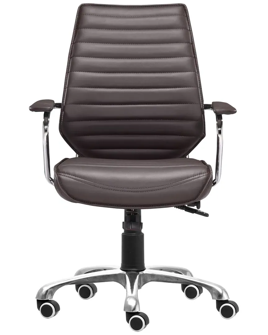 Enterprise Low Back Office Chair - Espresso, Polyurethane image