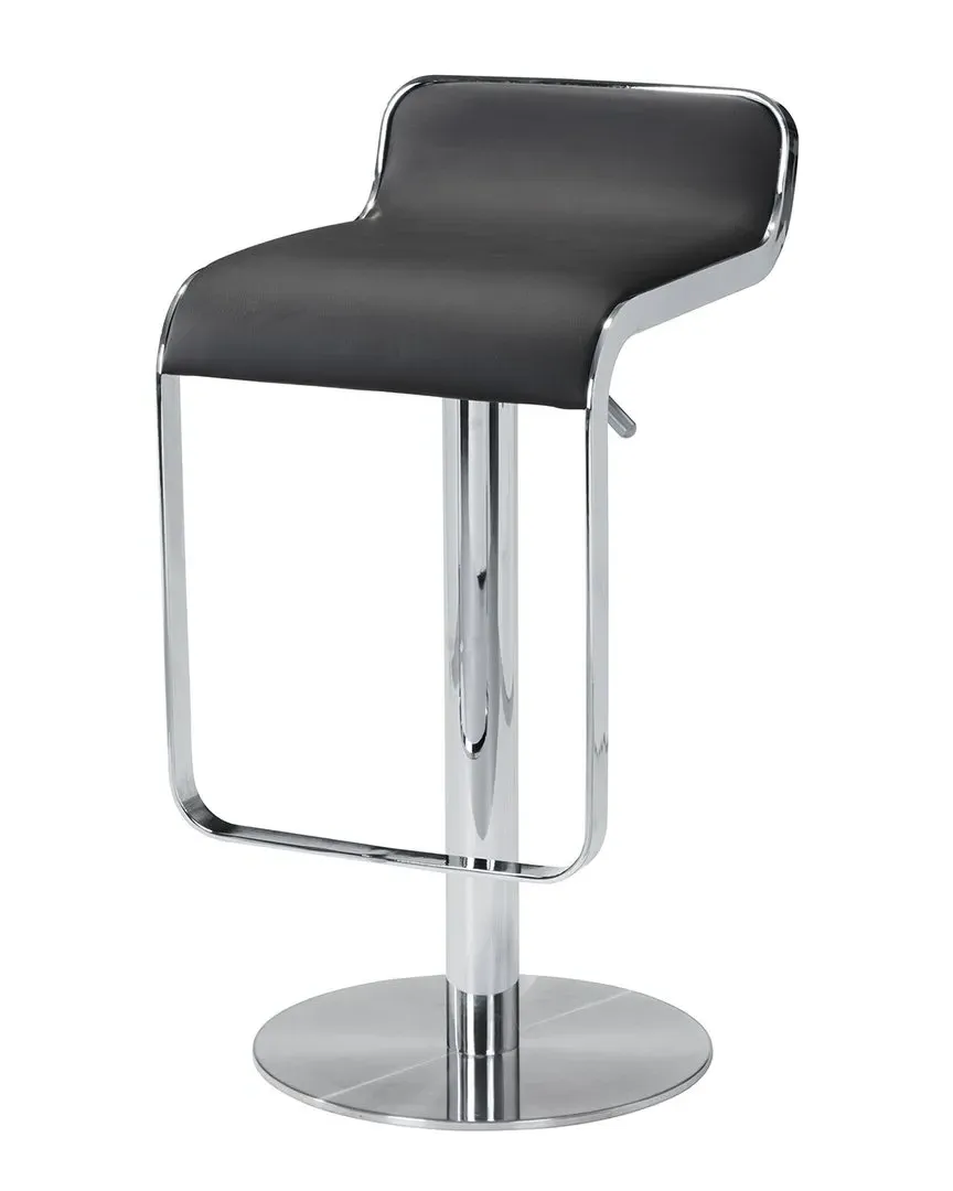 Equino Adjustable Barstool - Black, Polyurethane image