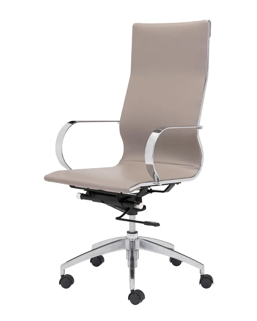Glider High Back Office Chair - Taupe image