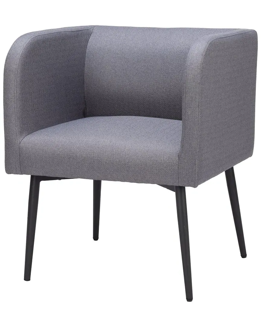 Horbat Dining Chair - Grey, Poly Linen image