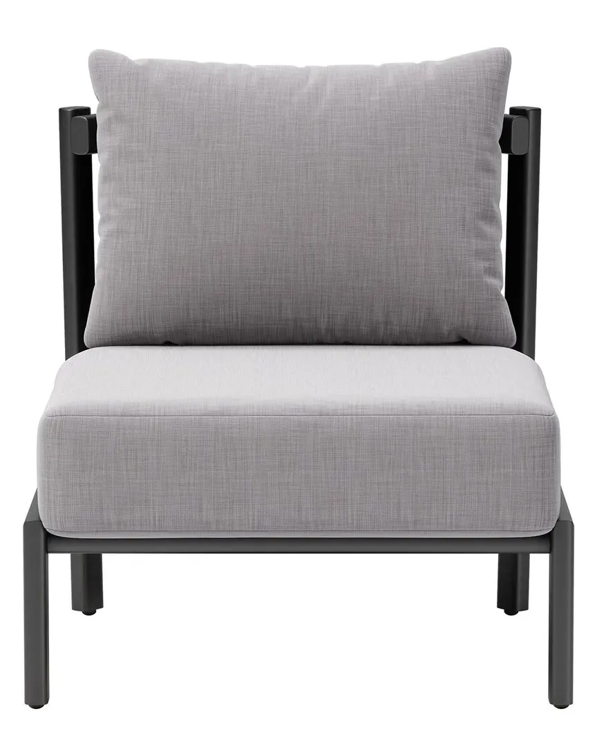Horizon Outdoor Accent Chair - Grey, Aluminum image