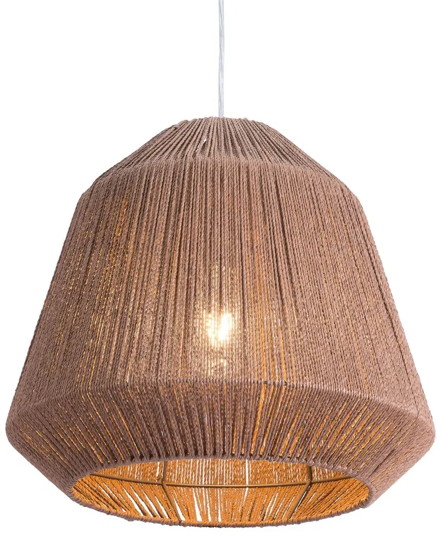 Impala Ceiling Lamp - Brown, Paper Rope image