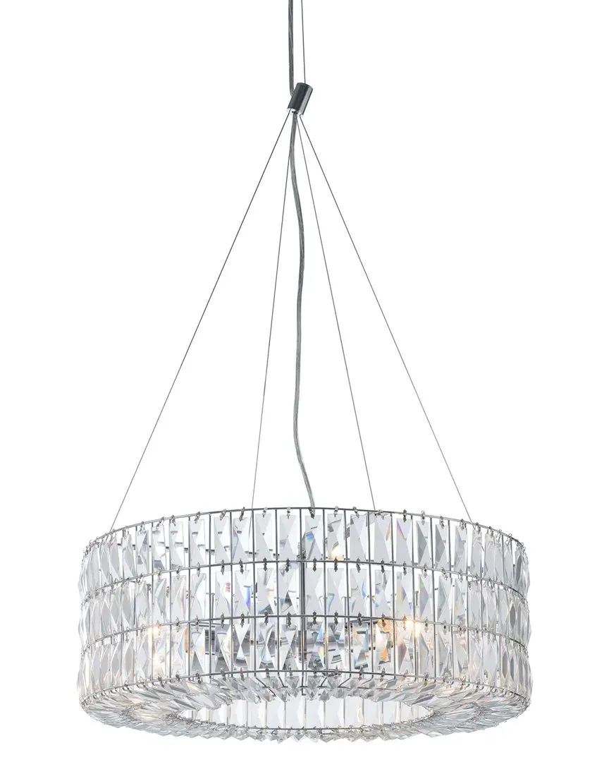 Jena Ceiling Lamp - Chrome, Glass image