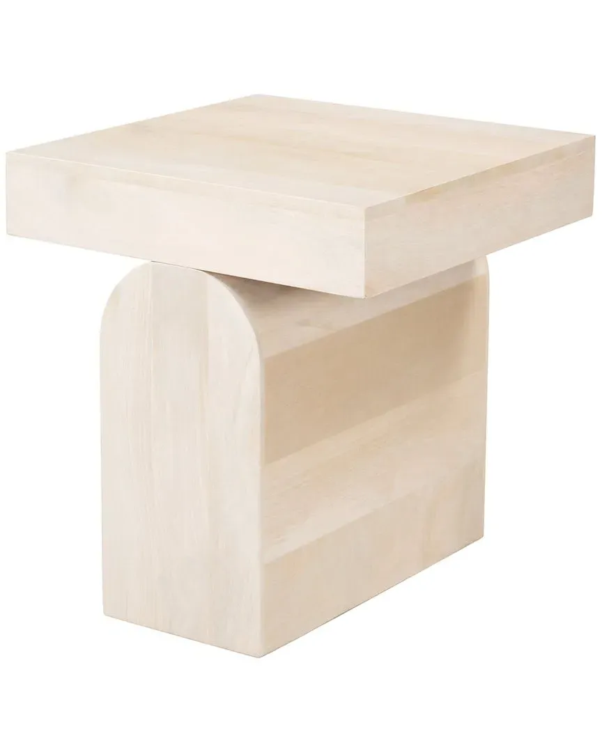 Kiel Side Table - Natural Bleached, Mango Wood image