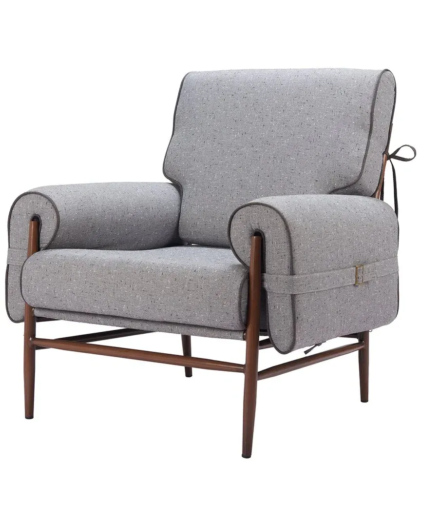 Klem Accent Chair - Grey, Polyester image
