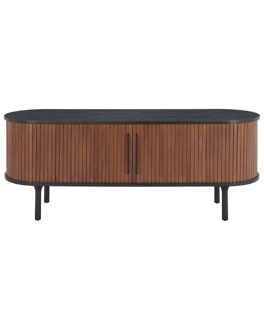 Koriana Entertainment Stand - Black, Walnut image