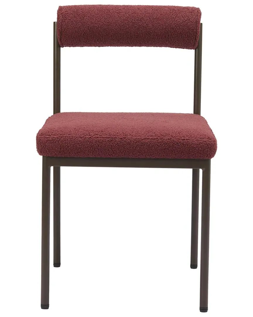 Livorno Dining Chair - Red, Polyester