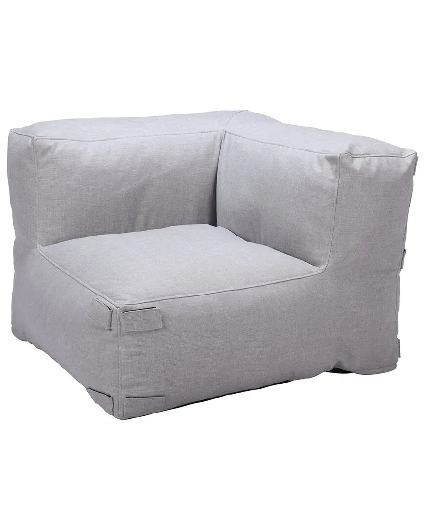 Luanda Outdoor Corner Sectional Chair - Grey, Olefin