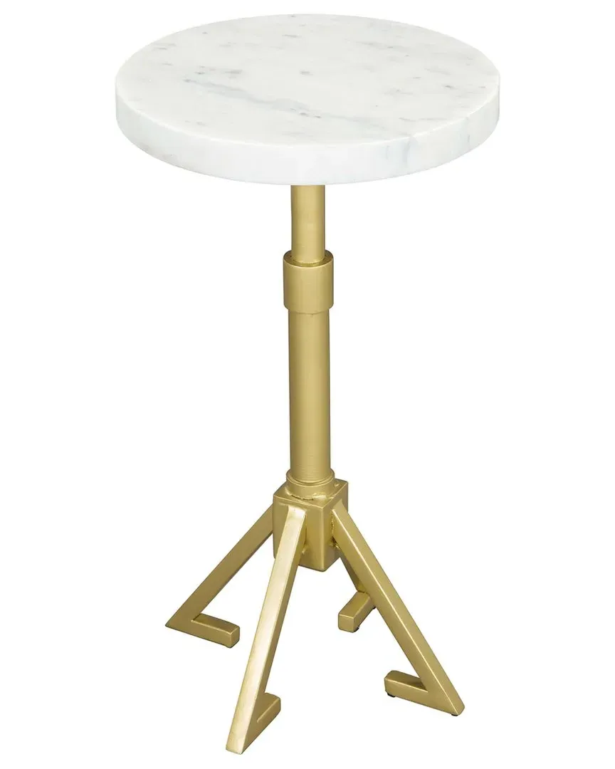 Maurice Side Table - White, Marble image