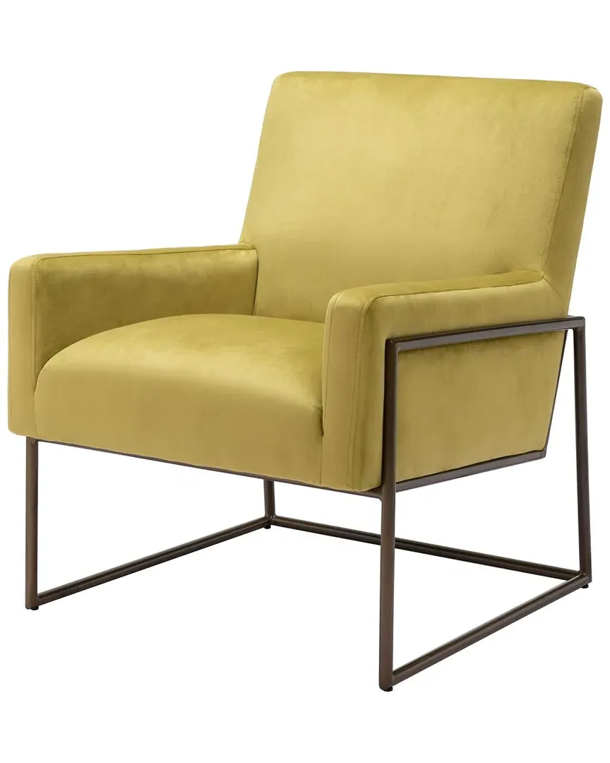 New York Accent Chair - Olive Green, Velvet image