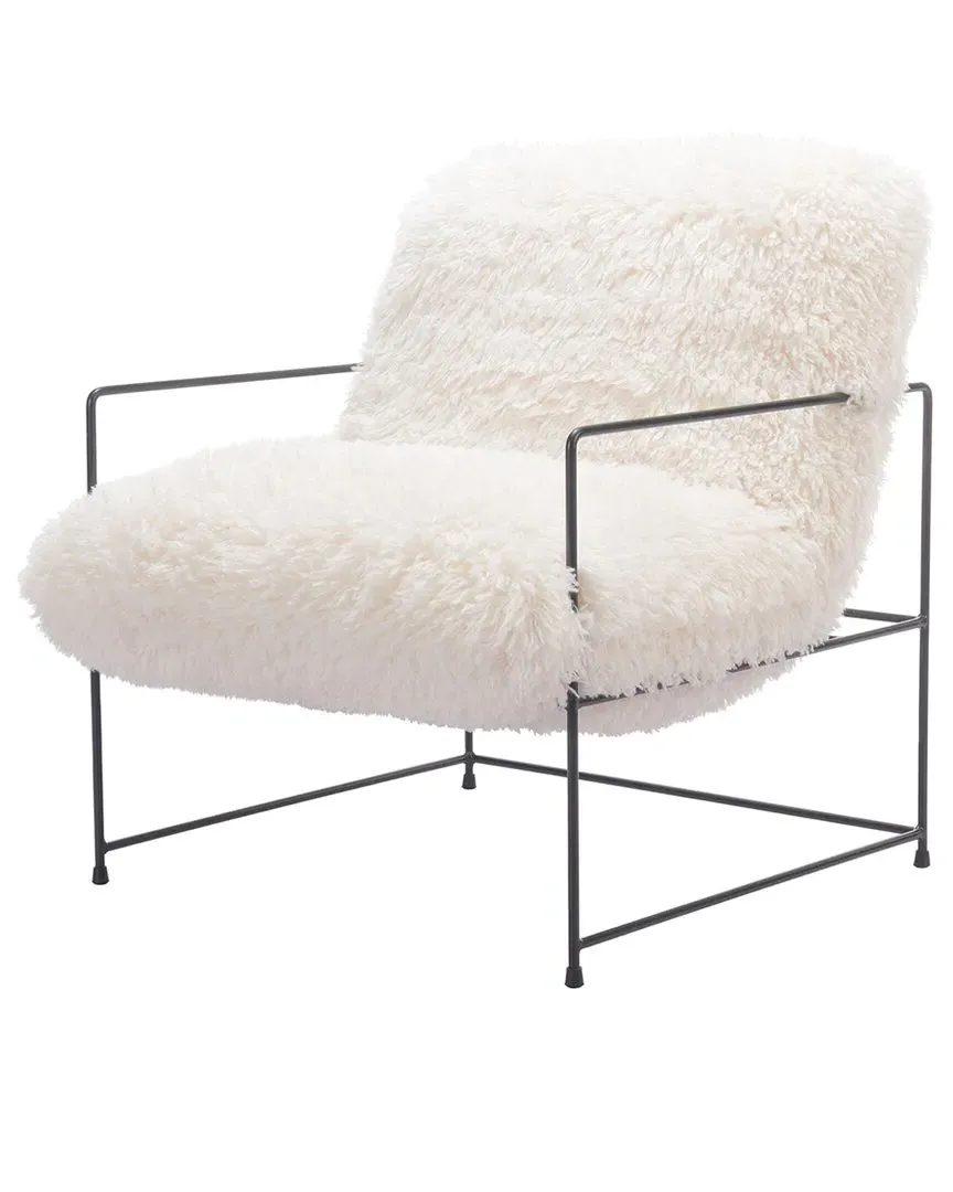 Pelut Accent Chair - White, Polyester image