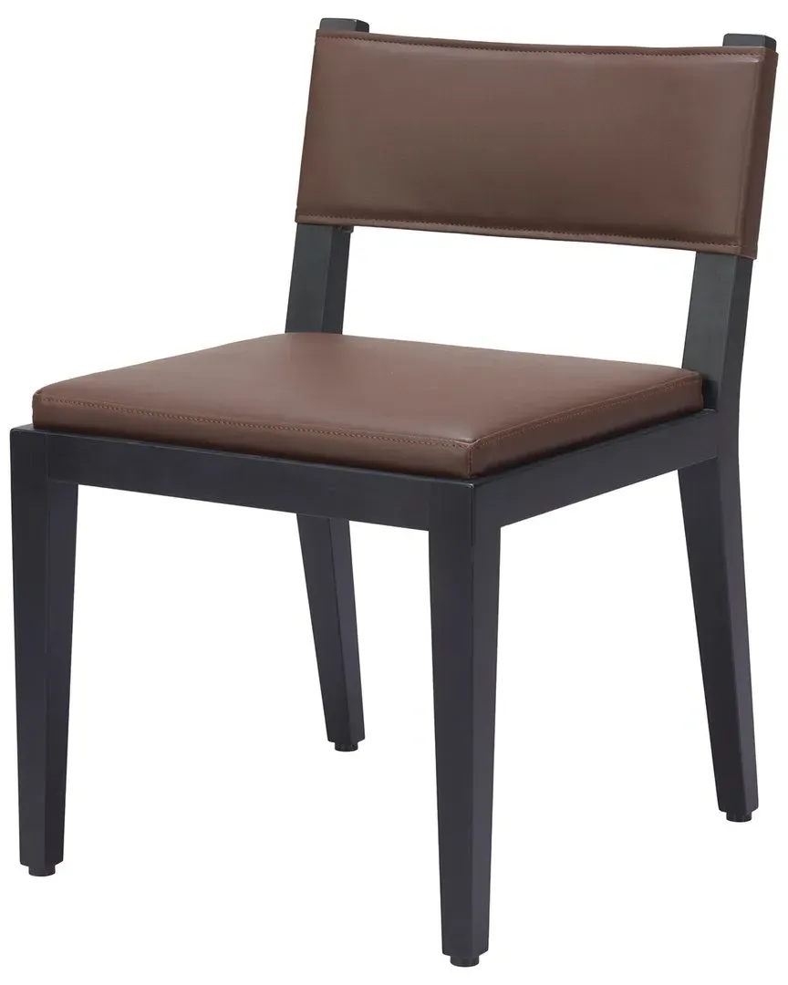 Roxas Set of 2 Dining Chairs - Brown