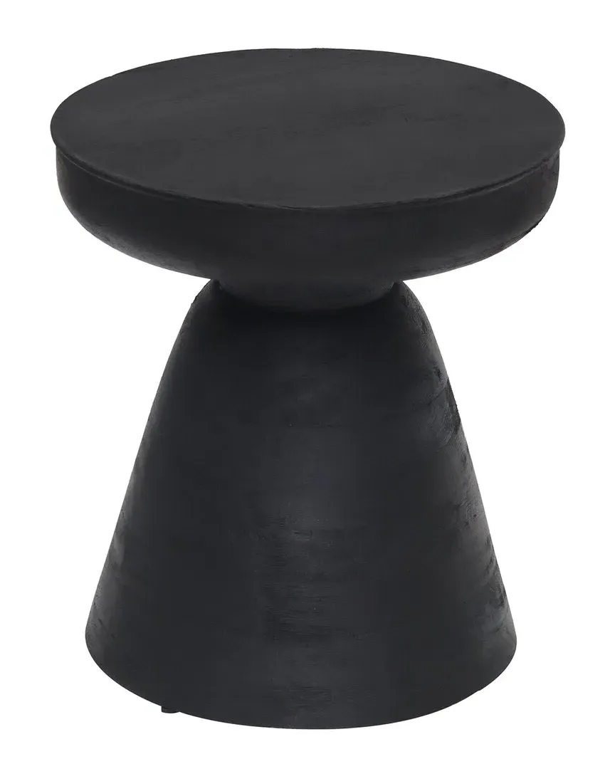 Sage Table Stool - Black, Mango Wood image