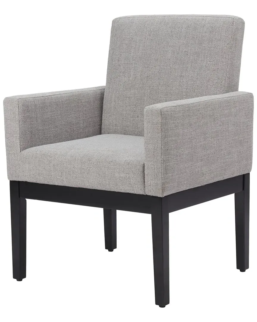 Senzil Dining Chair with Arms - Grey, Polyester image