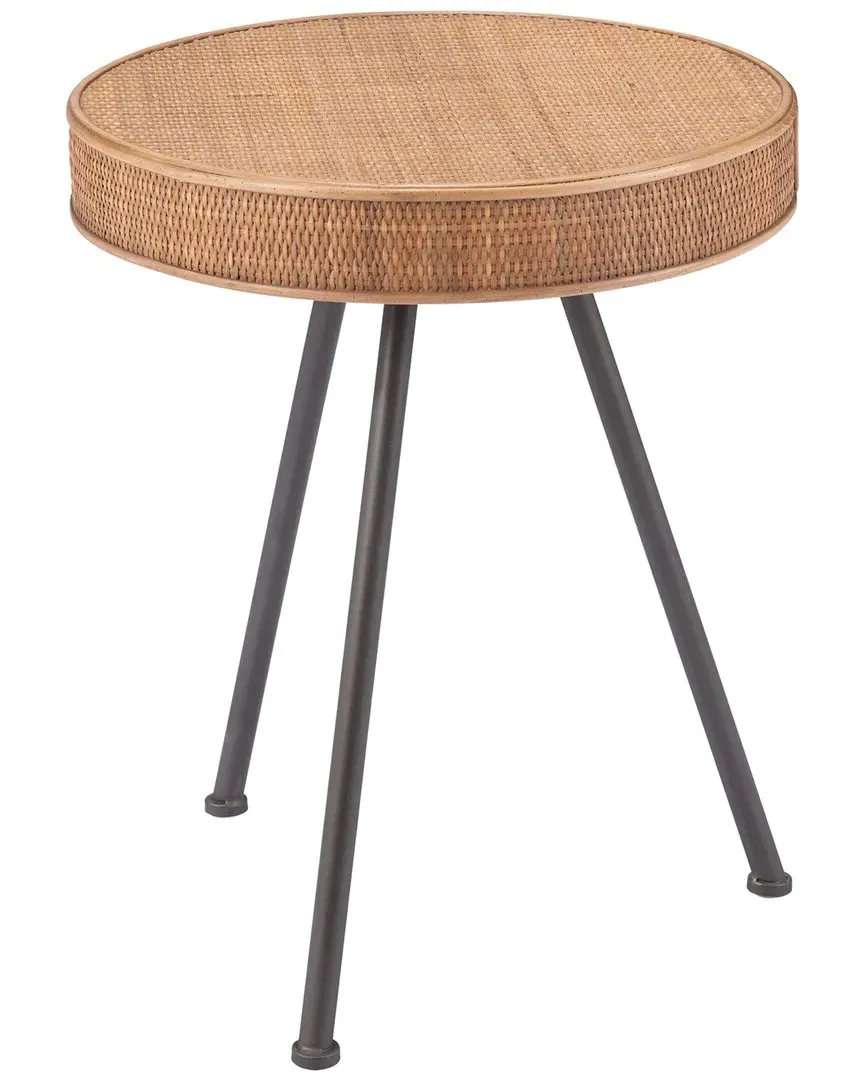 Stuart Side Table - Natural, Steel image