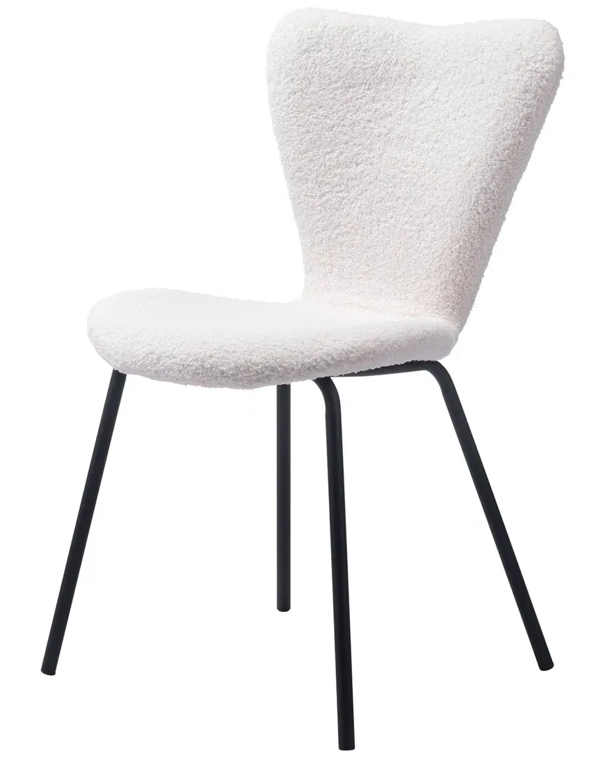 Thibideaux Set of 2 Dining Chairs - Ivory, Boucle image
