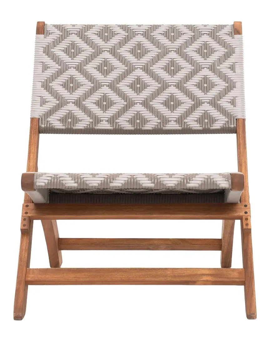 Tide Lounge Outdoor Chair - Multicolor, Acacia Wood image