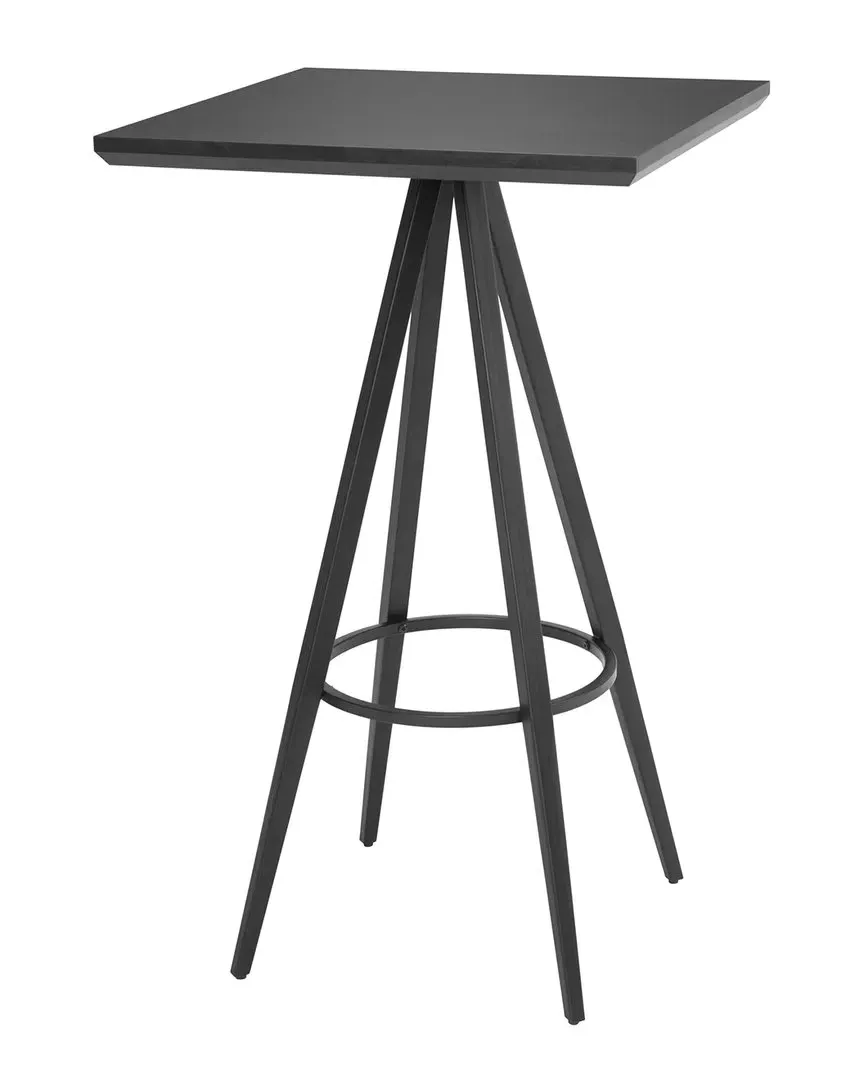 Tinos Square Bar Table - Black image