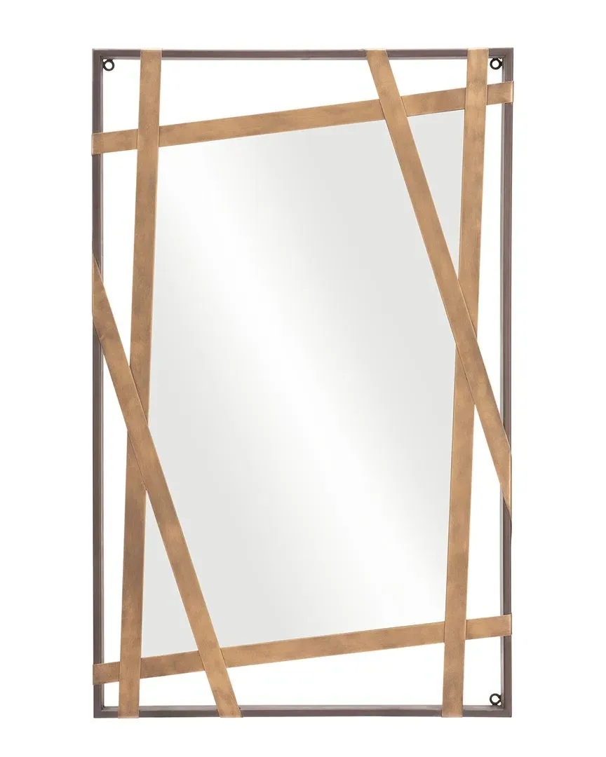 Tolix Mirror - Antique Gold, Steel image