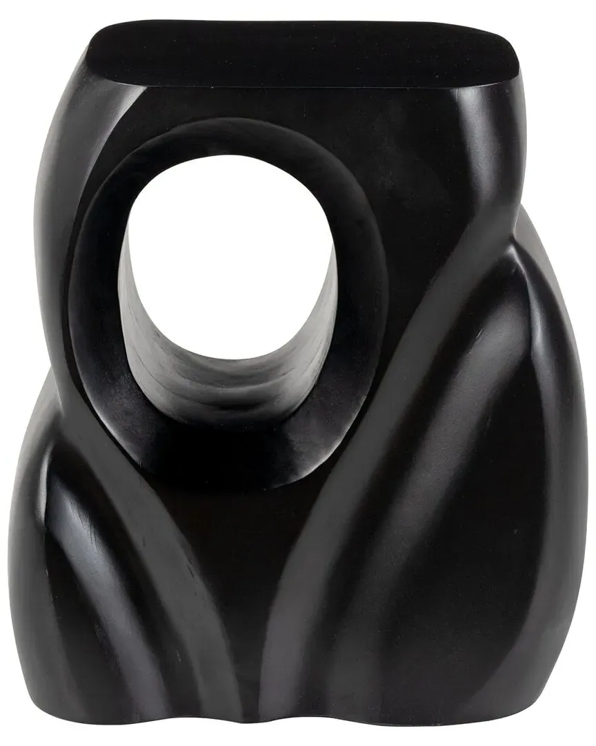 Trung Side Table - Black, Mango Wood image