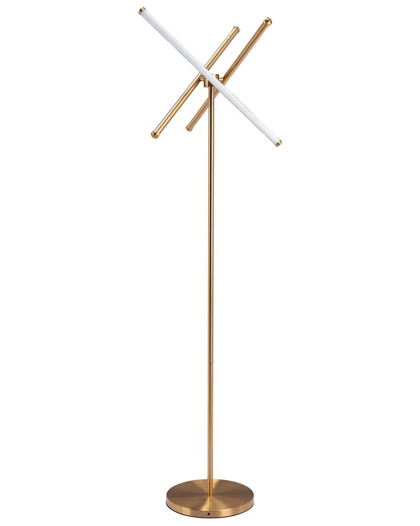 Zuo Garza Floor Lamp - Brass, Steel