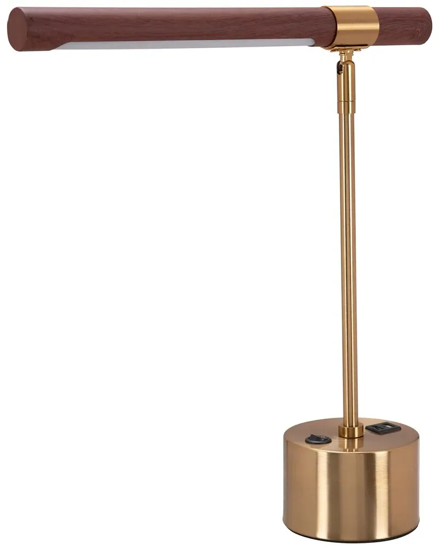 Zuo Kippy Table Lamp - Brown, Steel