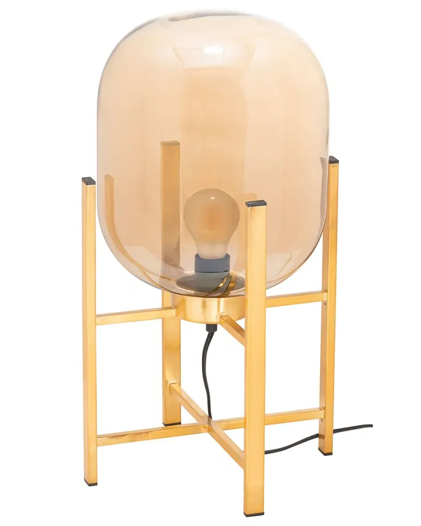 Zuo Wonderwall Table Lamp - Gold, Glass