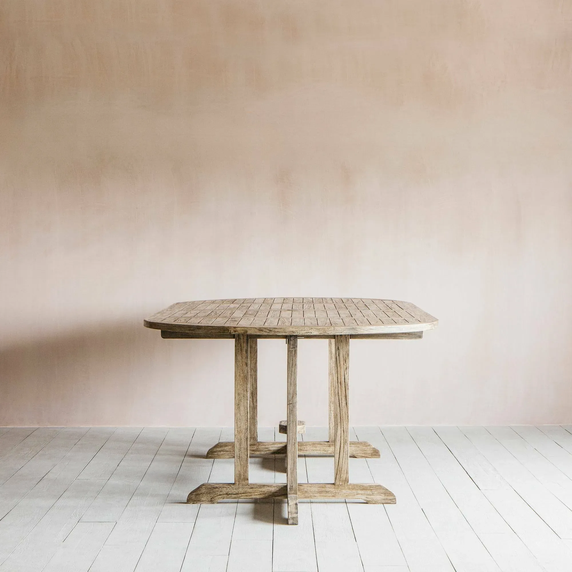 10 Seater Garden Table - Grey, Teak