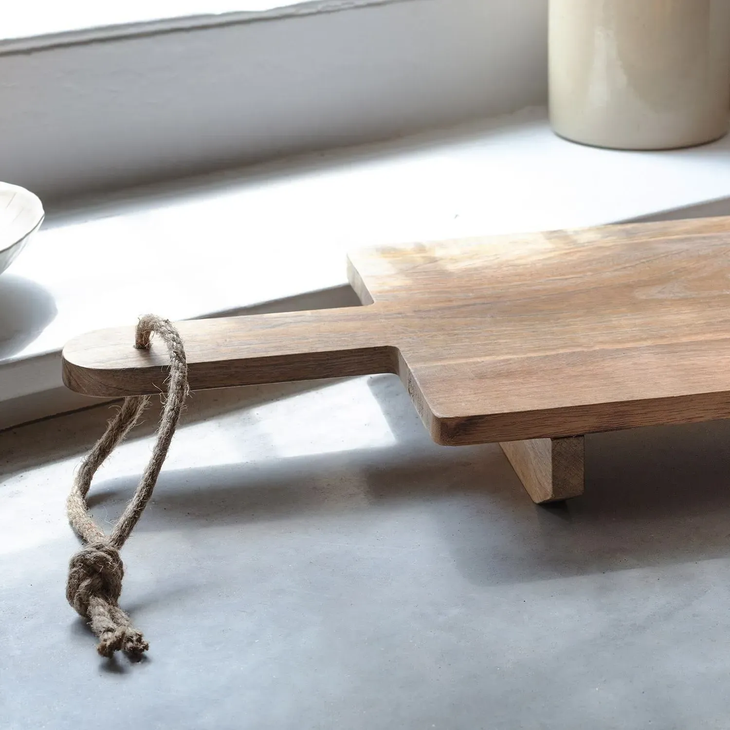 100cm Wooden Serving Board - Honey, Mango Wood