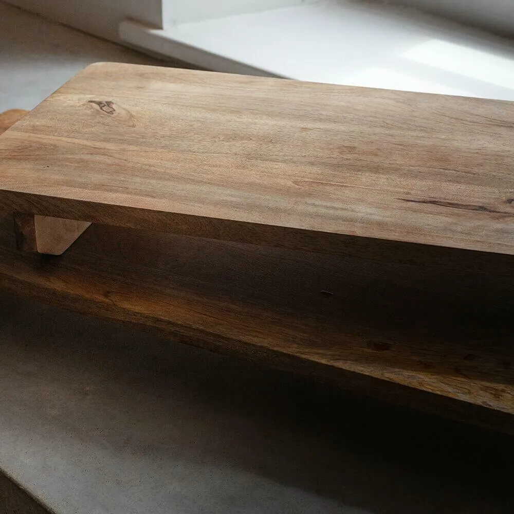100cm Wooden Serving Board - Honey, Mango Wood