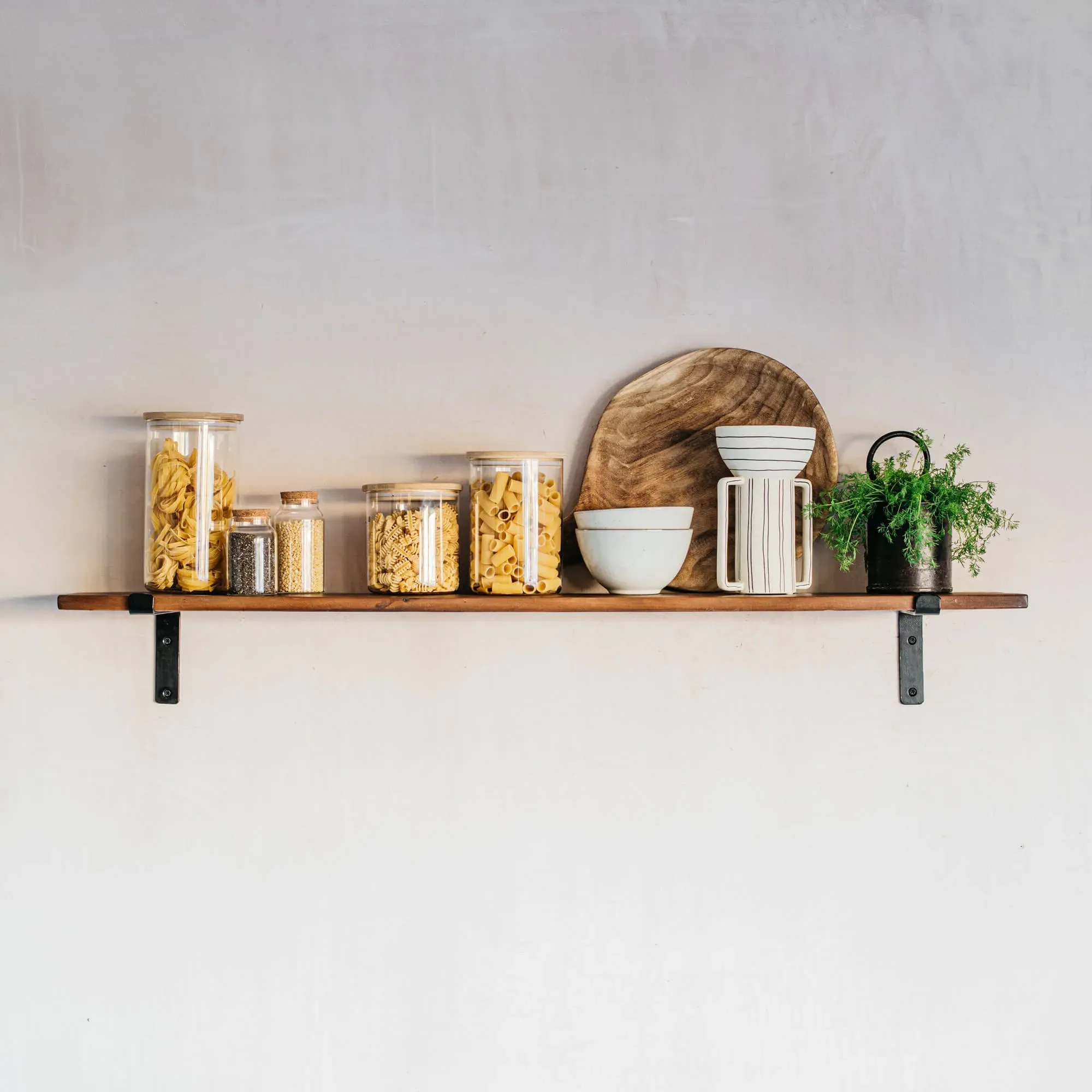 120cm Wall Shelf - Recycled Wood image