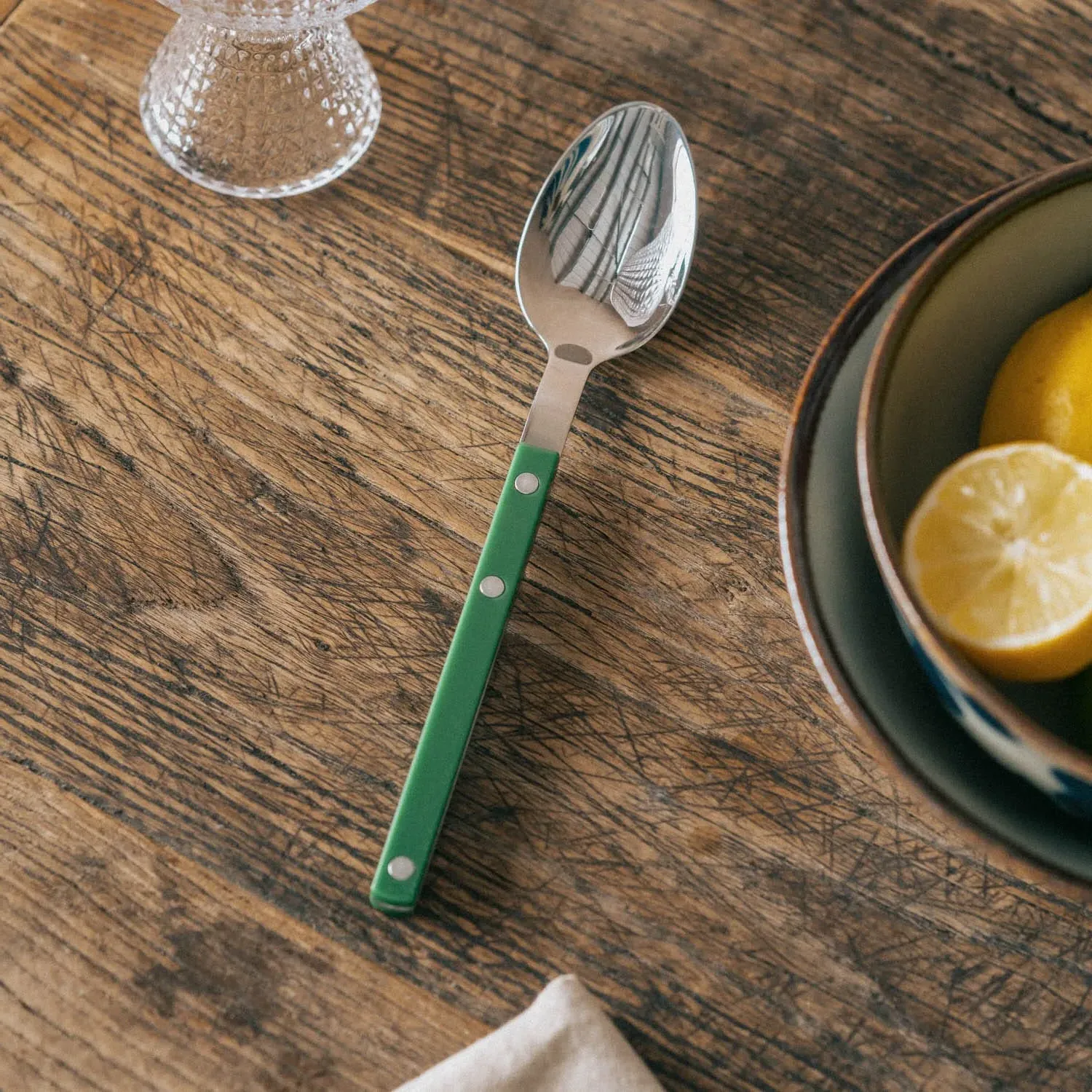 4-Piece Cutlery Set - Dark Green