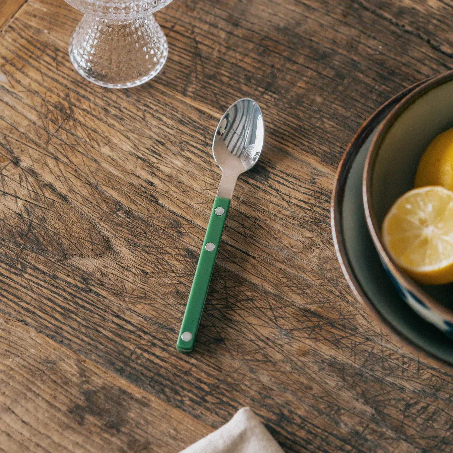 4-Piece Cutlery Set - Dark Green