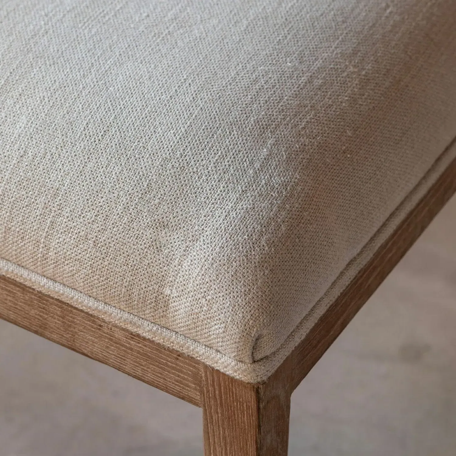 Abacus Dining Chair - Natural, Linen