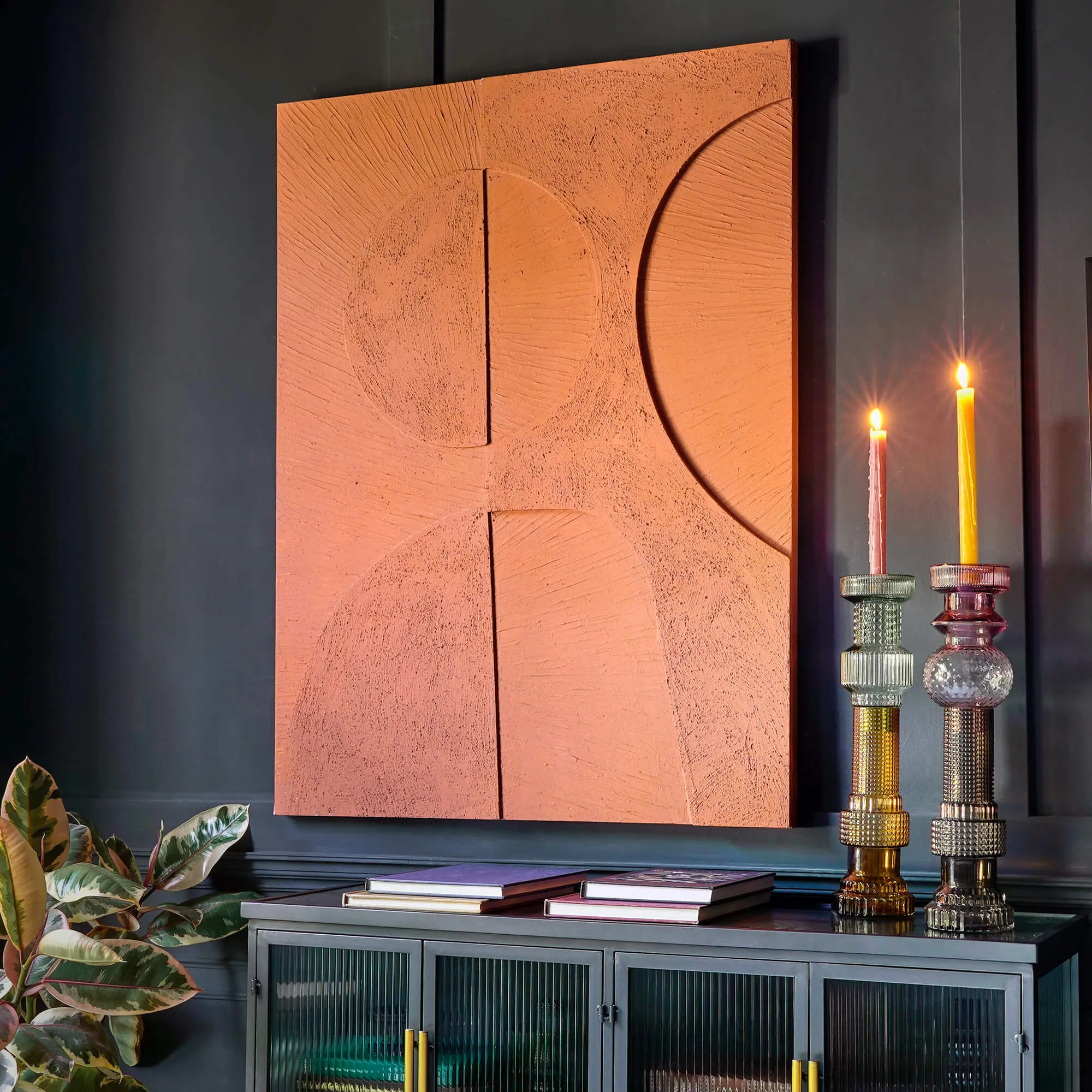 Abstract Canvas - Orange image