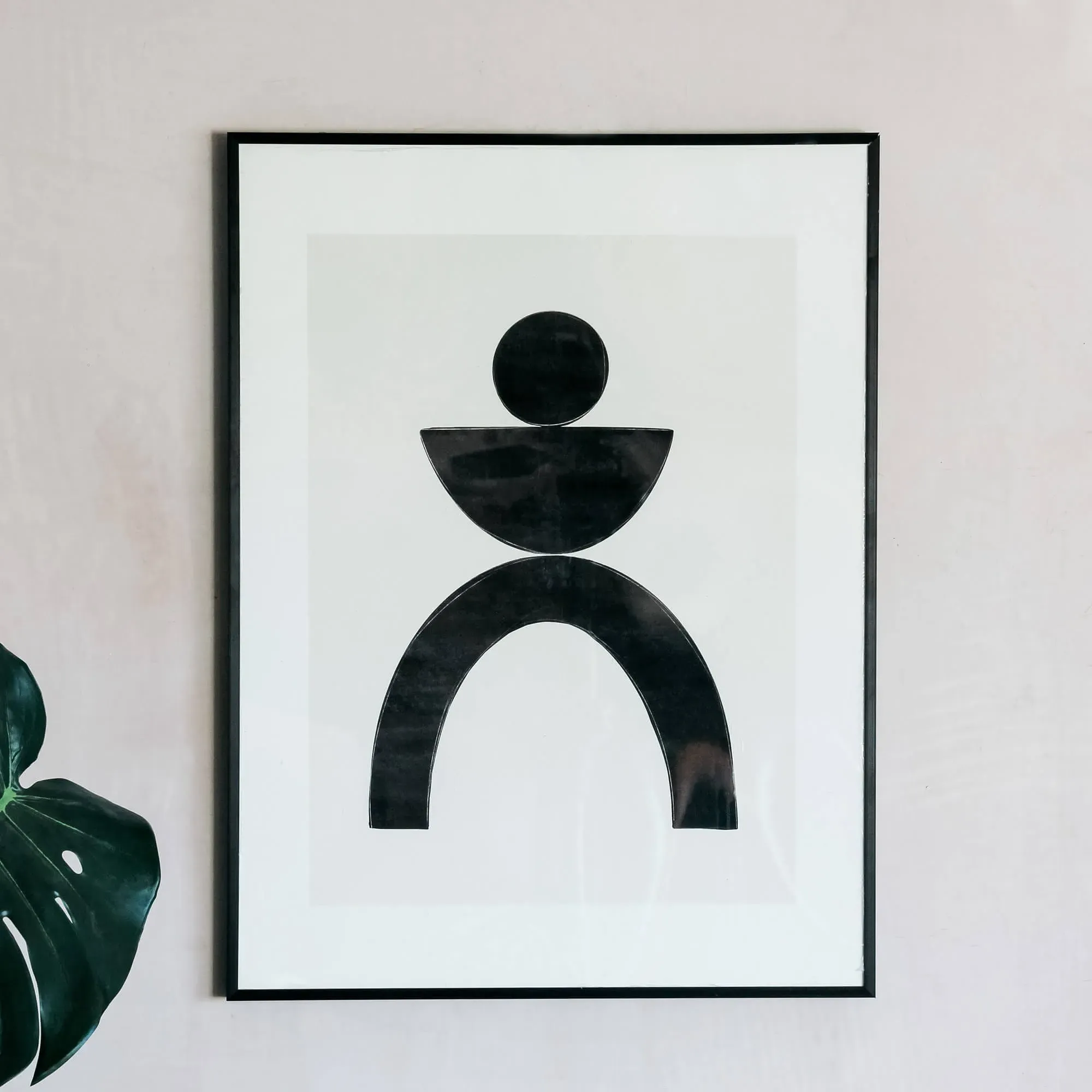 Abstract Person Print - Acrylic, Aluminium image