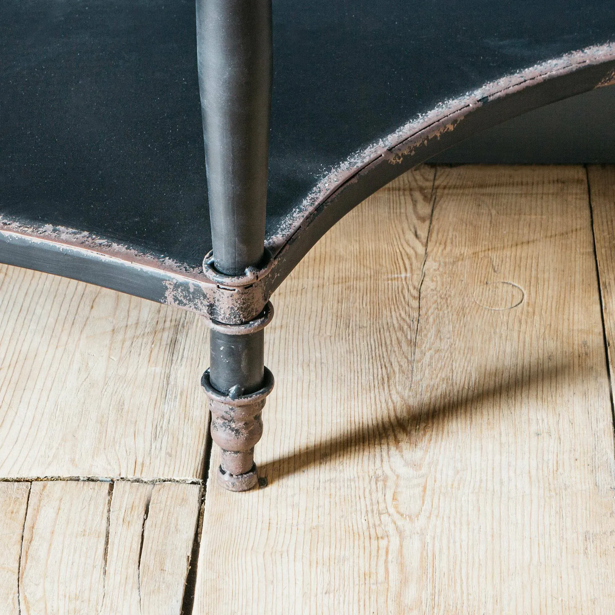 Ada Console Table with Storage - Black, Iron