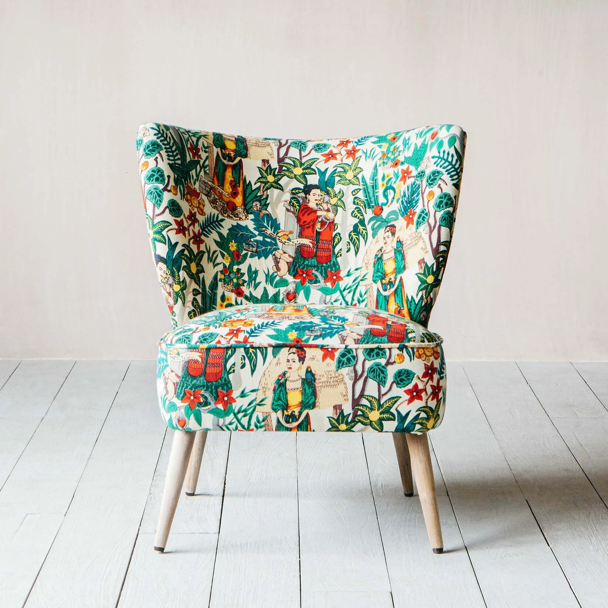 Alpana Mexicana Print Chair - Cotton