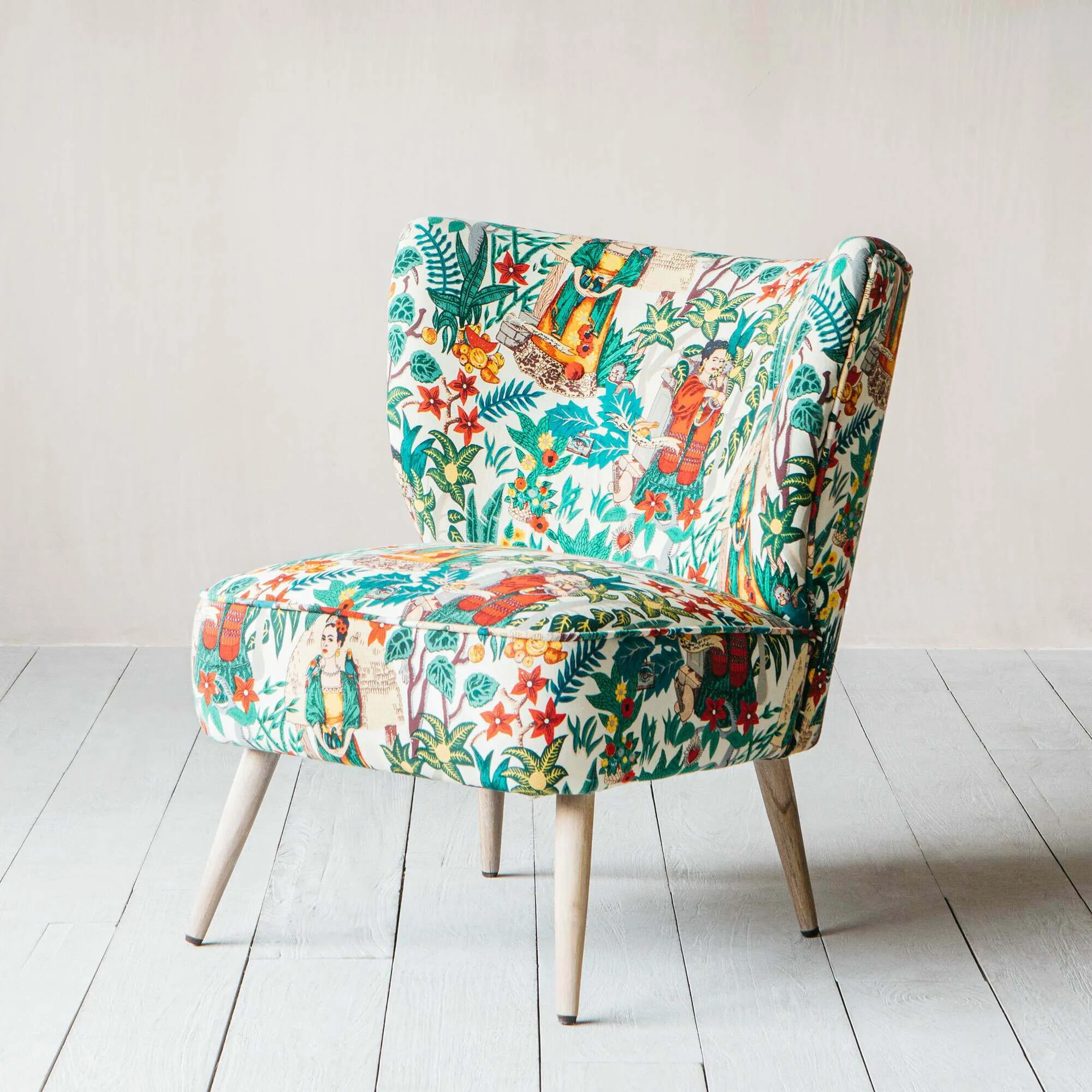 Alpana Mexicana Print Chair - Cotton