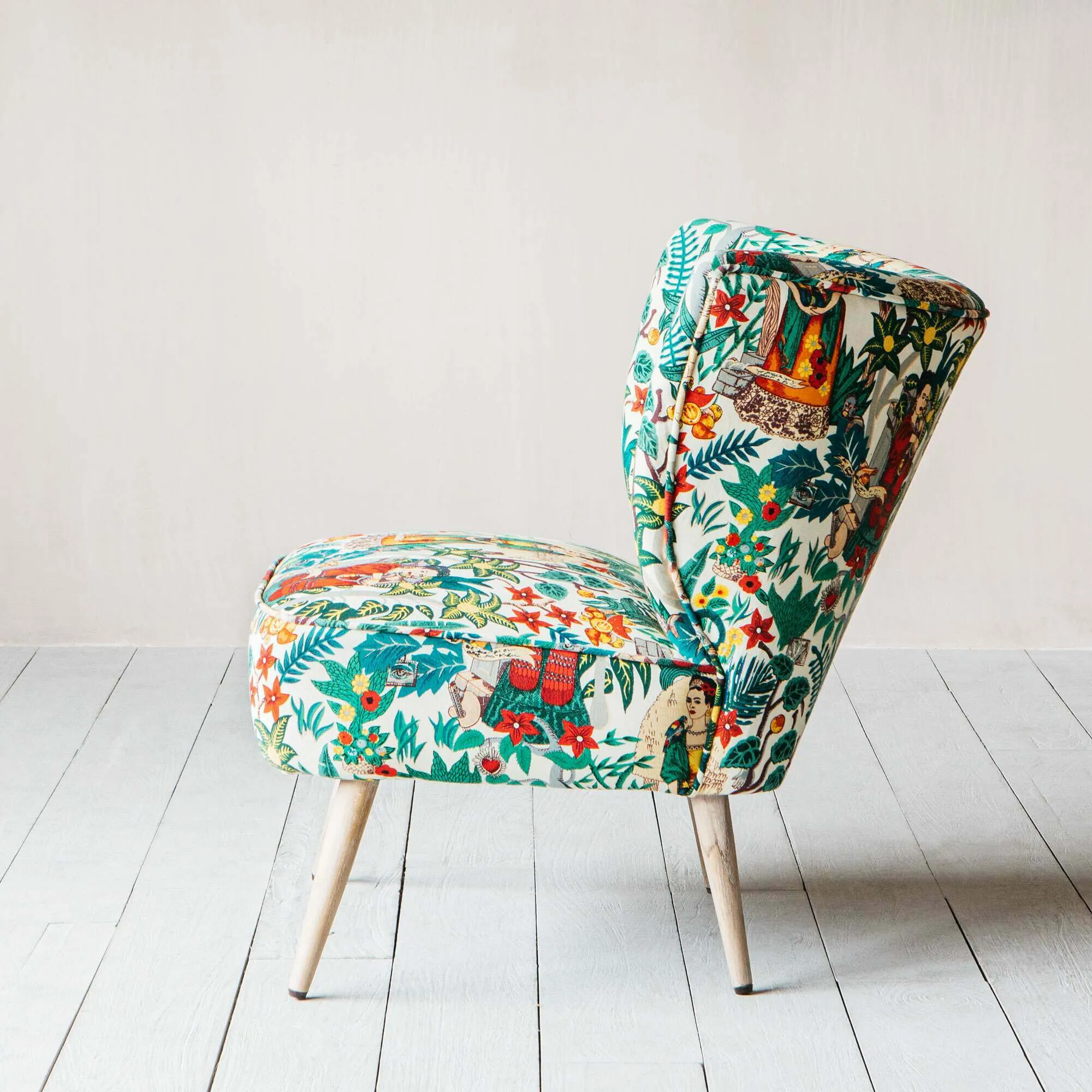 Alpana Mexicana Print Chair - Cotton