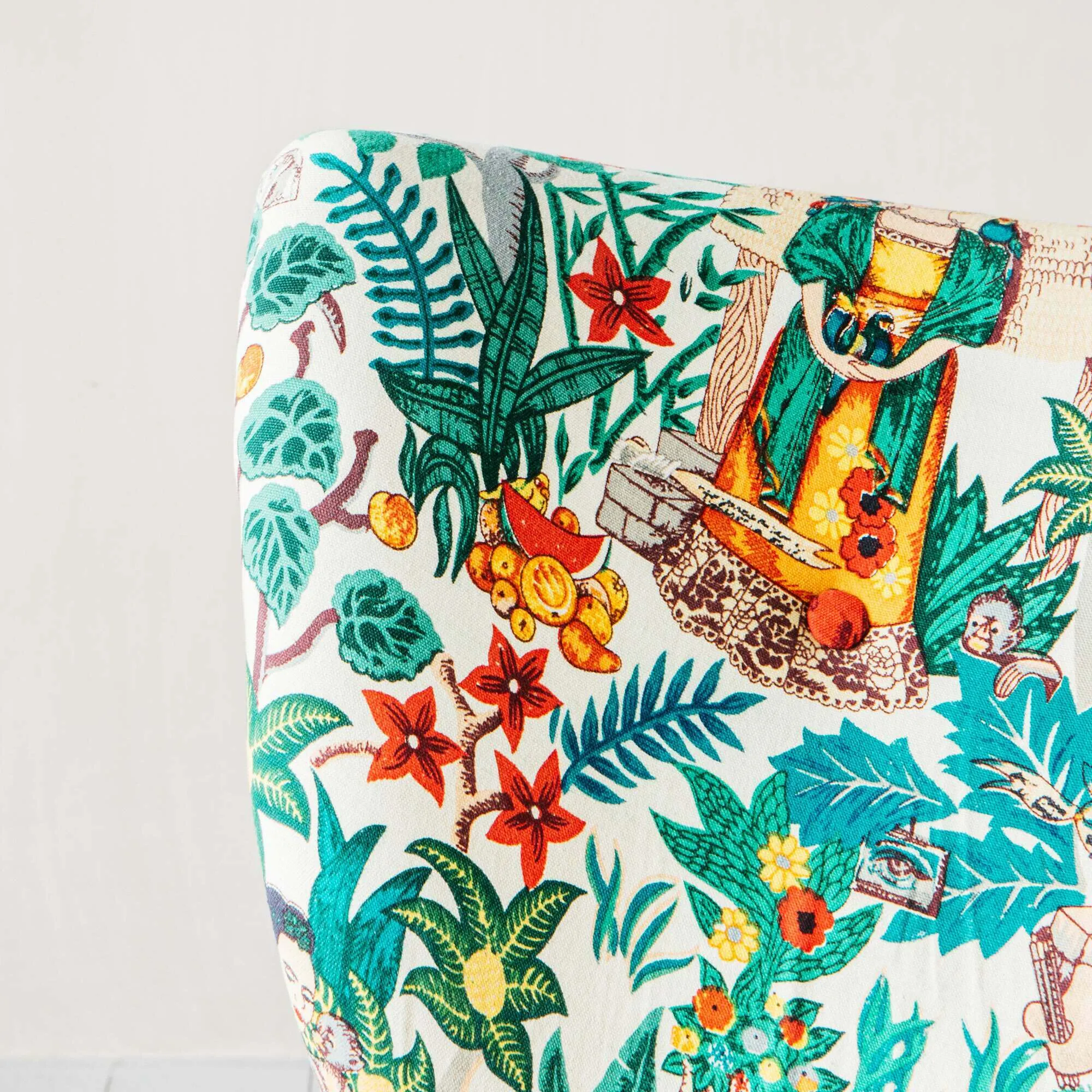 Alpana Mexicana Print Chair - Cotton
